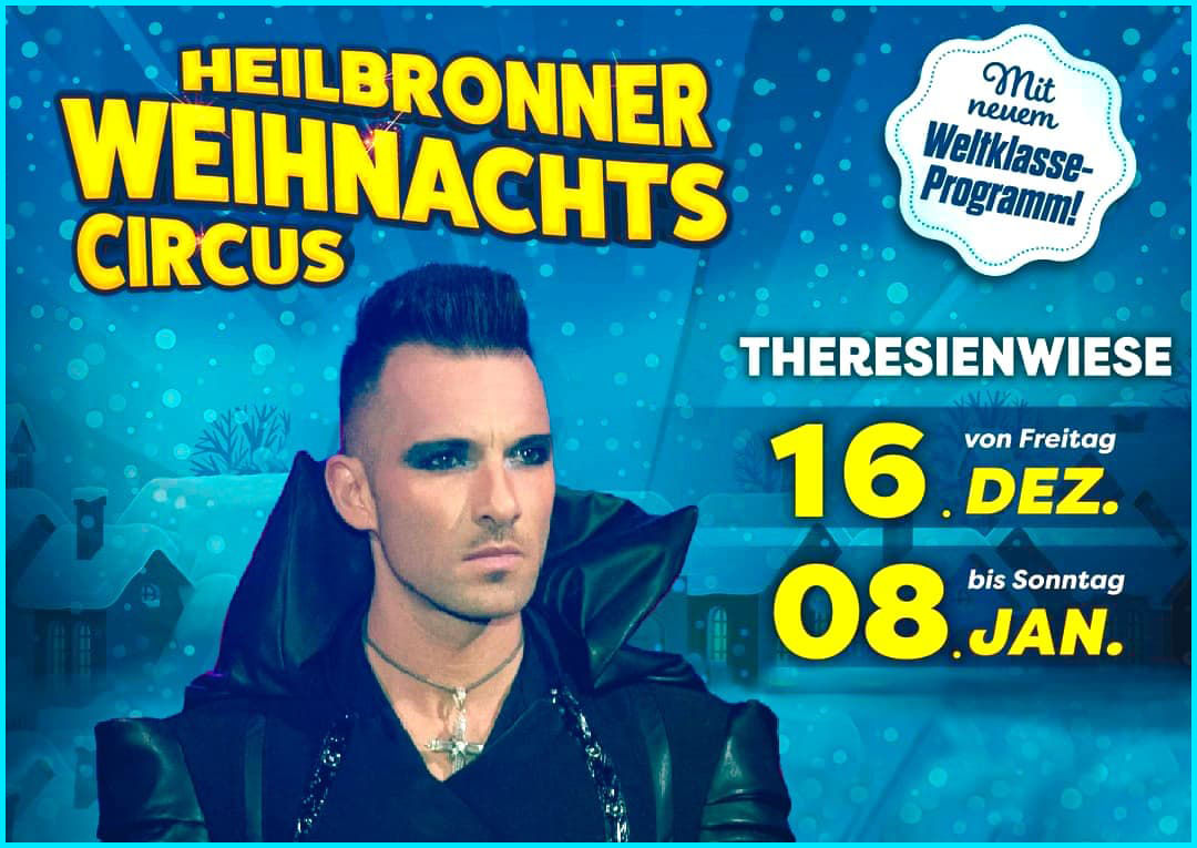 Heilbronner Weihnachts Circus Show - Vincent Vignaud 2022-2023